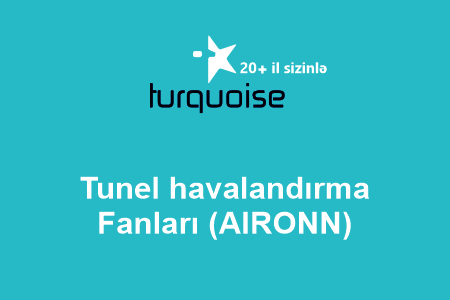 Tunel havalandırma Fanları (AIRONN)